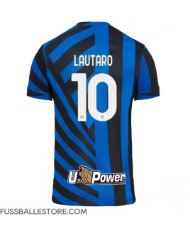 Günstige Inter Milan Lautaro Martinez #10 Heimtrikot 2024-25 Kurzarm